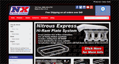 Desktop Screenshot of nitrousexpress.com