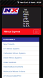 Mobile Screenshot of nitrousexpress.com