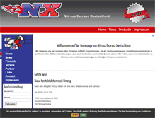 Tablet Screenshot of nitrousexpress.de